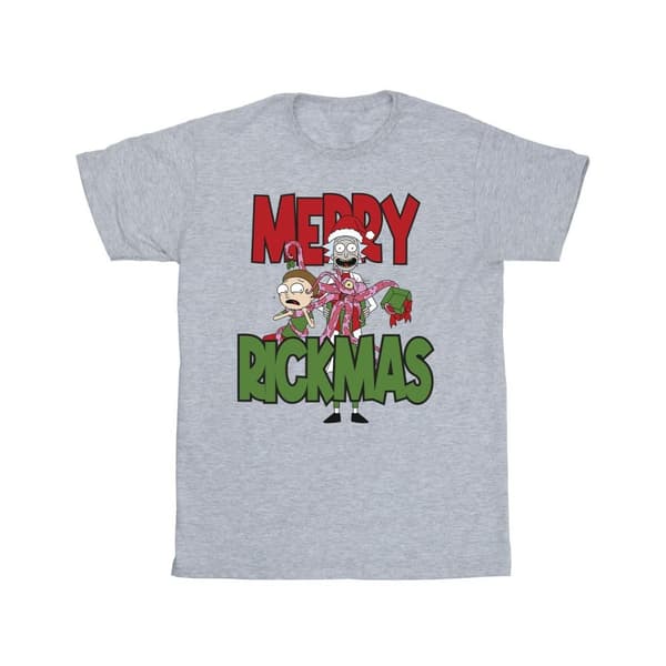 Rick And Morty Mens Merry Rickmas T-Shirt