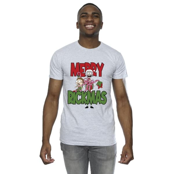 Rick And Morty Mens Merry Rickmas T-Shirt
