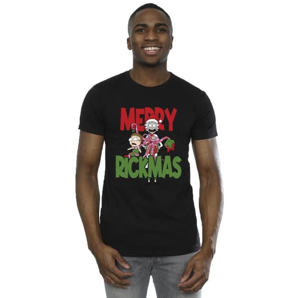Rick And Morty Mens Merry Rickmas T-Shirt