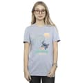 Miniatyrbillede 1 af 2: Disney Womens/Ladies Lilo And Stitch Hawaii Cotton Boyfriend T-Shirt