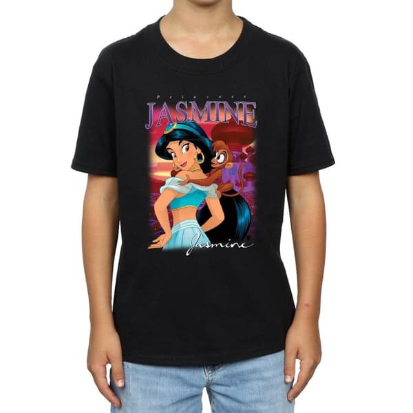 Disney Pojkar Aladdin Princess Jasmine Montage T-shirt