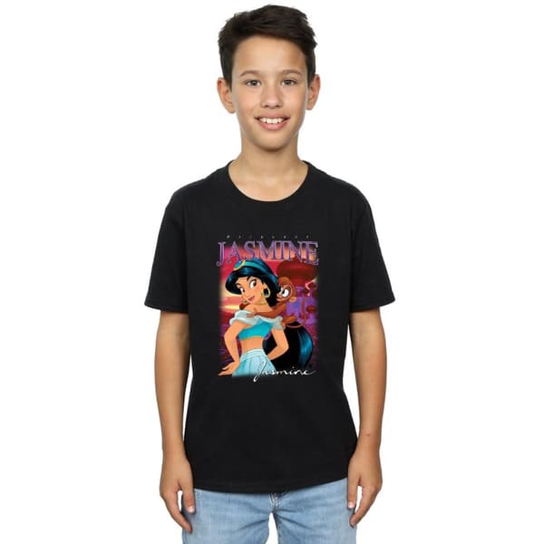 Disney Pojkar Aladdin Princess Jasmine Montage T-shirt