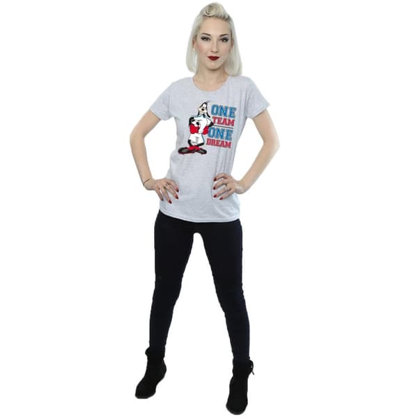 Disney Dam/Lady Goofy One Team One Dream - T-shirt i bomull