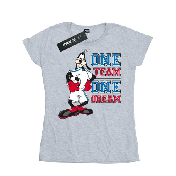 Disney Dam/Lady Goofy One Team One Dream - T-shirt i bomull