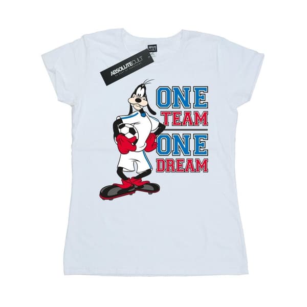 Disney Dam/Lady Goofy One Team One Dream - T-shirt i bomull
