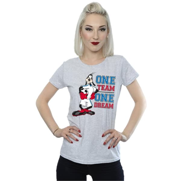 Disney Dam/Lady Goofy One Team One Dream - T-shirt i bomull