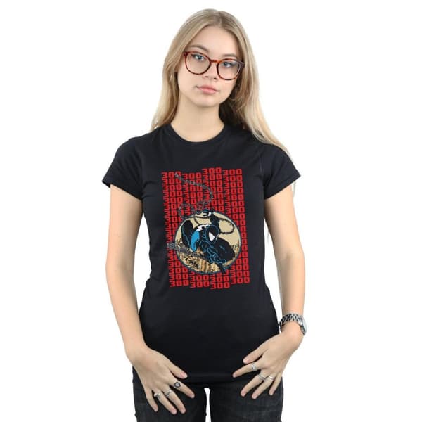 Marvel Womens/Ladies Spider-Man Pixelated Cover Cotton T-Shirt