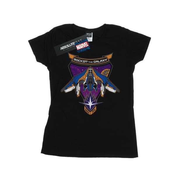 Marvel Dam/Tjej Guardians Of The Galaxy Rockin´ Milano Bomulls-T-shirt