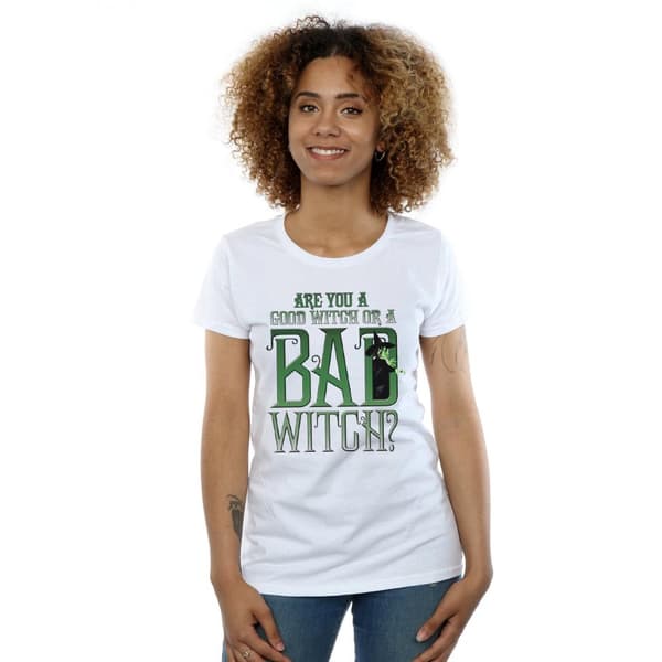 The Wizard Of Oz Womens/Ladies Good Witch Bad Witch Cotton T-Shirt
