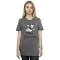 Miniatyrbilde 2 av 3: Disney Womens/Ladies Mickey Mouse Skating Cotton Boyfriend T-Shirt