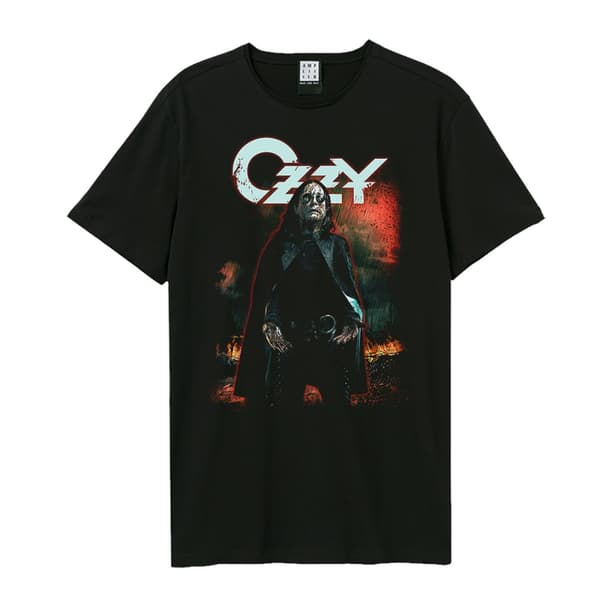Amplified Unisex vuxen Cape Ozzy Osbourne Halloween T-shirt