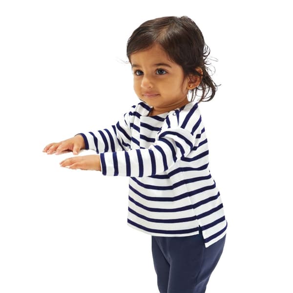 Babybugz Baby Breton Stripe Long-Sleeved T-Shirt