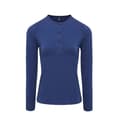 Miniatyrbillede 1 af 3: Premier Womens/Ladies Long John Plain Roll Sleeve T-Shirt
