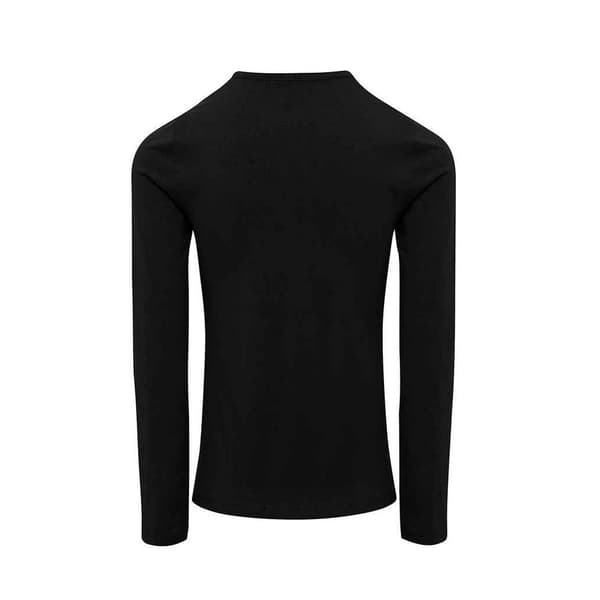 Premier Womens/Ladies Long John Plain Roll Sleeve T-Shirt