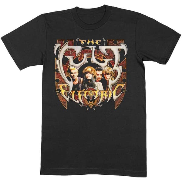 The Cult Unisex Adult Electric Summer ´87 Cotton T-Shirt