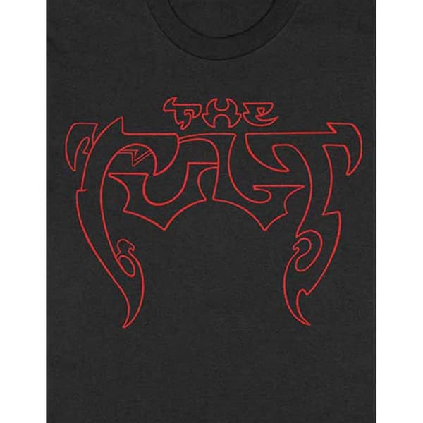 The Cult Unisex Adult Outline Cotton Logo T-Shirt