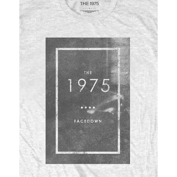 The 1975 Unisex Adult Facedown Cotton T-Shirt