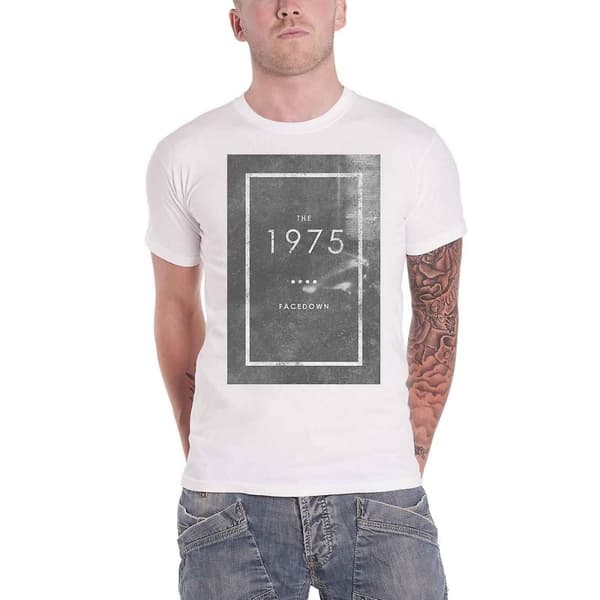 The 1975 Unisex Adult Facedown Cotton T-Shirt