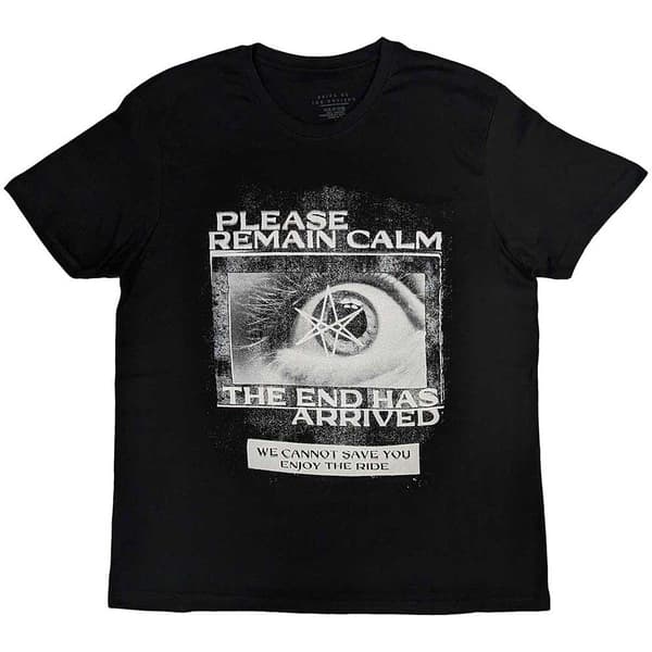 Bring Me The Horizon Unisex Adult Remain Calm FP T-Shirt