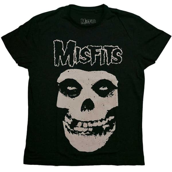 Misfits Unisex T-shirt för vuxna med logo och fiende
