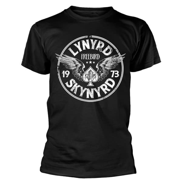 Lynyrd Skynyrd Unisex Adult Freebird ´73 Wings Cotton T-Shirt