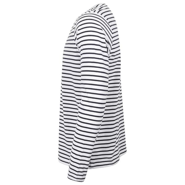 SF Unisex Adult Striped Long-Sleeved T-Shirt