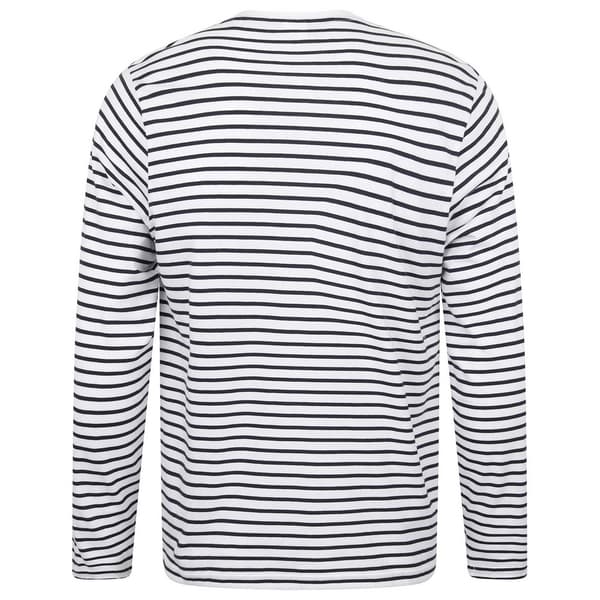 SF Unisex Adult Striped Long-Sleeved T-Shirt