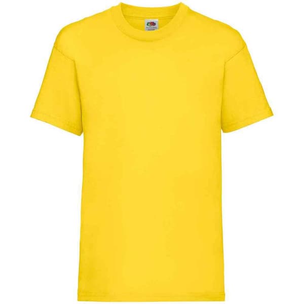 Fruit of the Loom T-shirt med värdevikt för barn/unga