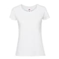 Miniatyrbild 1 av 4: Fruit of the Loom T-shirt i ringspunnen premiumbomull för damer/damer