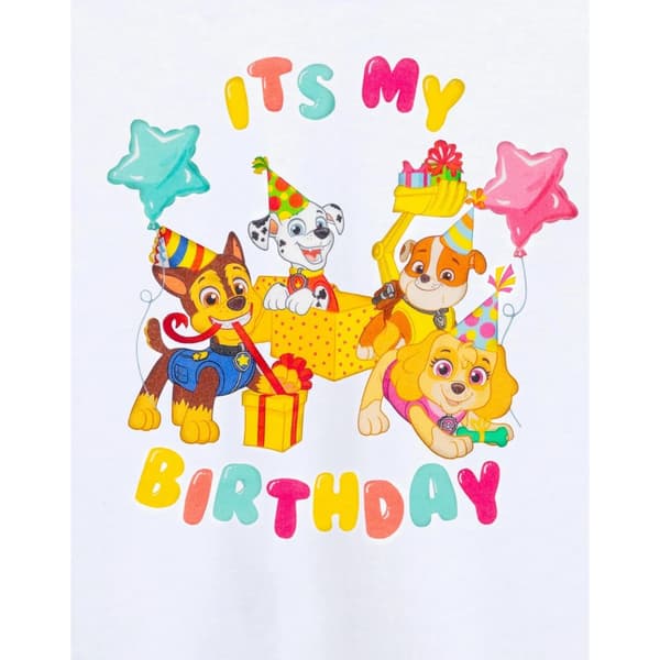 Paw Patrol Childrens/Kids It´s My Birthday Short-Sleeved T-Shirt