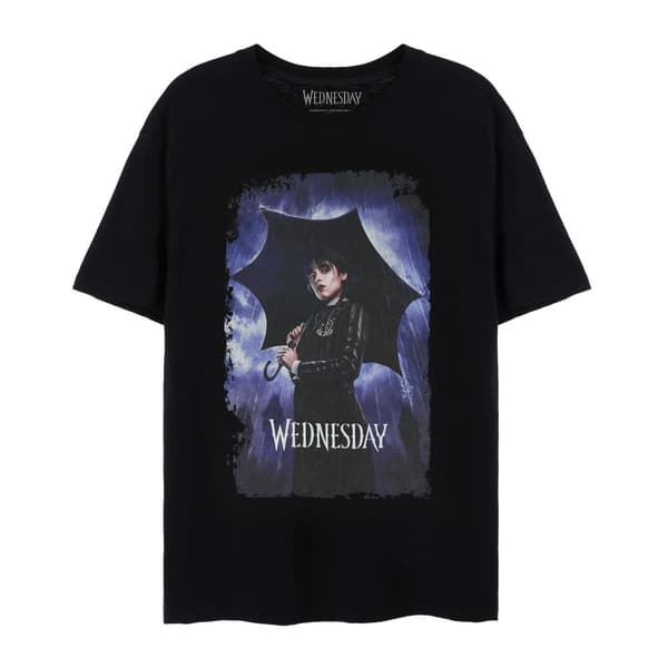 Wednesday Womens/Ladies Umbrella T-Shirt