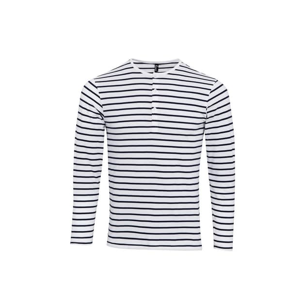 Premier Mens Long John Roll Sleeve T-Shirt