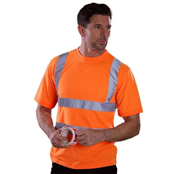 Yoko Mens High-Vis Short-Sleeved T-Shirt