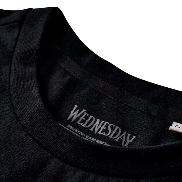 Wednesday Womens/Ladies Nevermore Academy T-Shirt