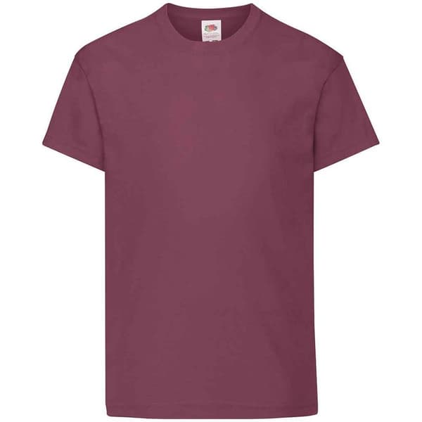 Fruit of the Loom Childrens/Kids Original Cotton T-Shirt