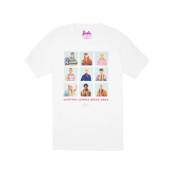 Barbie Mens Serving Lewks Since 1961 Ken T-shirt