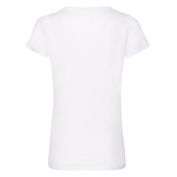 Fruit of the Loom Womens/Ladies V Neck Lady Fit T-Shirt