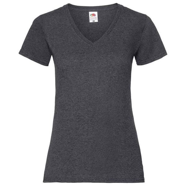 Fruit of the Loom Womens/Ladies V Neck Lady Fit T-Shirt