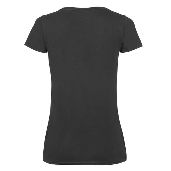 Fruit of the Loom Womens/Ladies V Neck Lady Fit T-Shirt