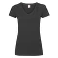 Miniatyrbilde 1 av 4: Fruit of the Loom Womens/Ladies V Neck Lady Fit T-Shirt