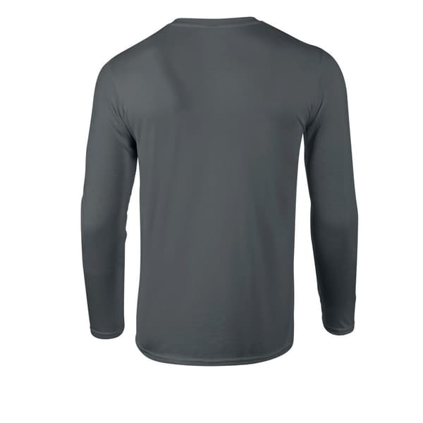 Gildan Unisex Adult Softstyle Plain Long-Sleeved T-Shirt