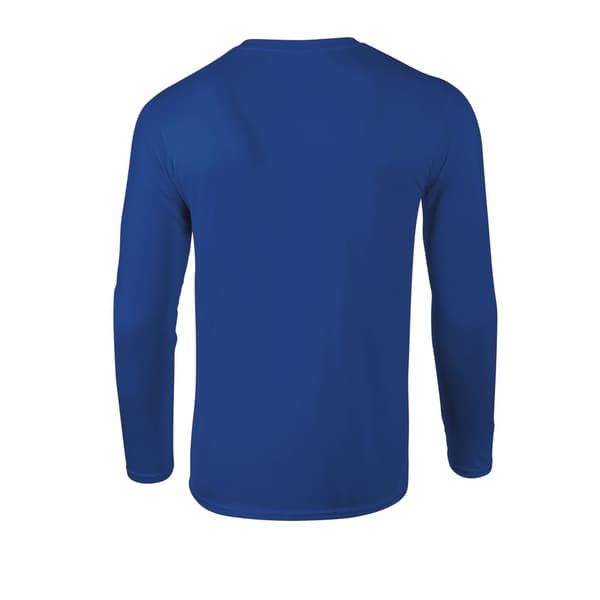 Gildan Unisex Adult Softstyle Plain Long-Sleeved T-Shirt