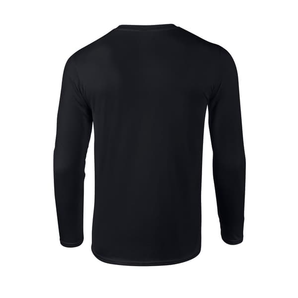 Gildan Unisex Adult Softstyle Plain Long-Sleeved T-Shirt