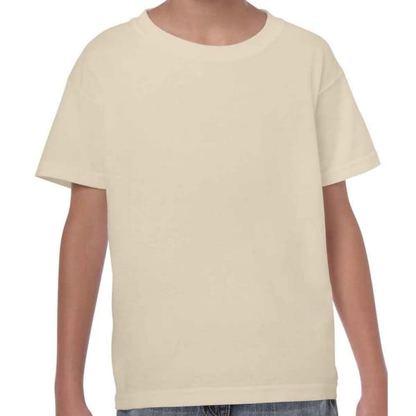Gildan Childrens/Kids Plain Cotton Heavy T-Shirt