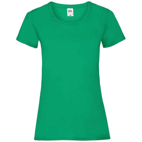 Fruit of the Loom Dam/Herr - Valueweight t-shirt med dampassform i värmegrått