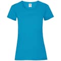 Miniatyrbild 1 av 3: Fruit of the Loom Dam/Herr - Valueweight t-shirt med dampassform i värmegrått