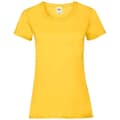 Miniatyrbild 1 av 3: Fruit of the Loom Dam/Herr - Valueweight t-shirt med dampassform i värmegrått