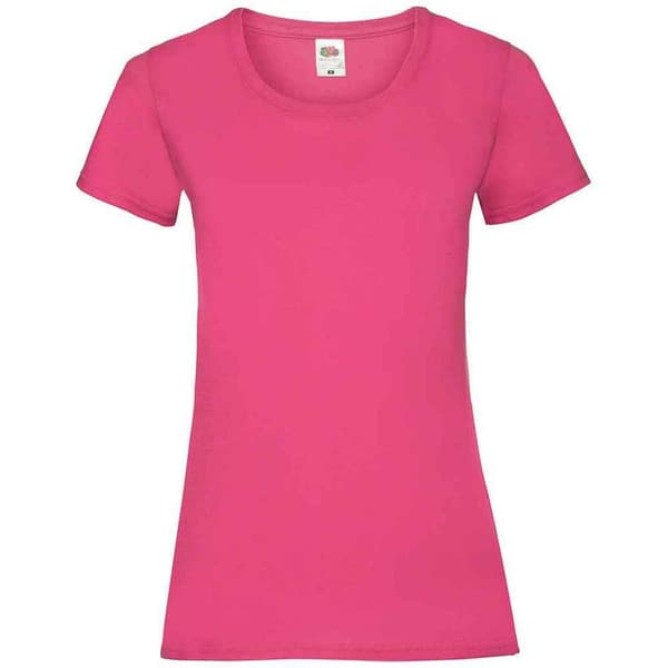 Fruit of the Loom Dam/Herr - Valueweight t-shirt med dampassform i värmegrått
