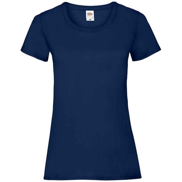 Fruit of the Loom Dam/Herr - Valueweight t-shirt med dampassform i värmegrått