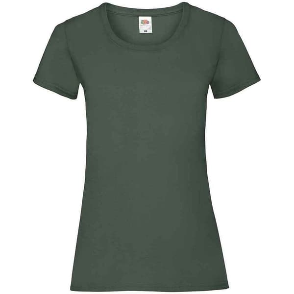 Fruit of the Loom Dam/Herr - Valueweight t-shirt med dampassform i värmegrått